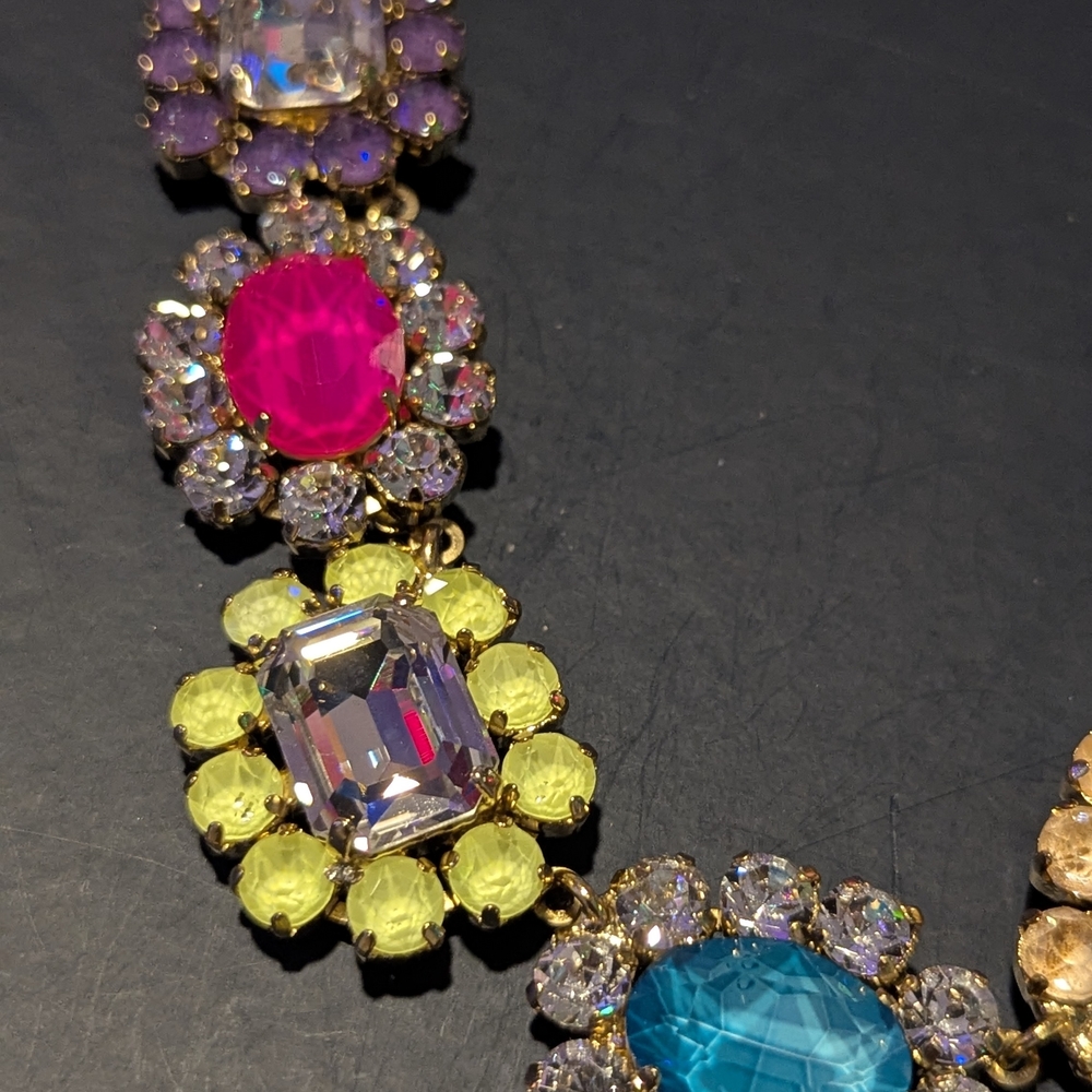 TOVA Multicolor Edith Gemstone Necklace - Picture 6 of 9